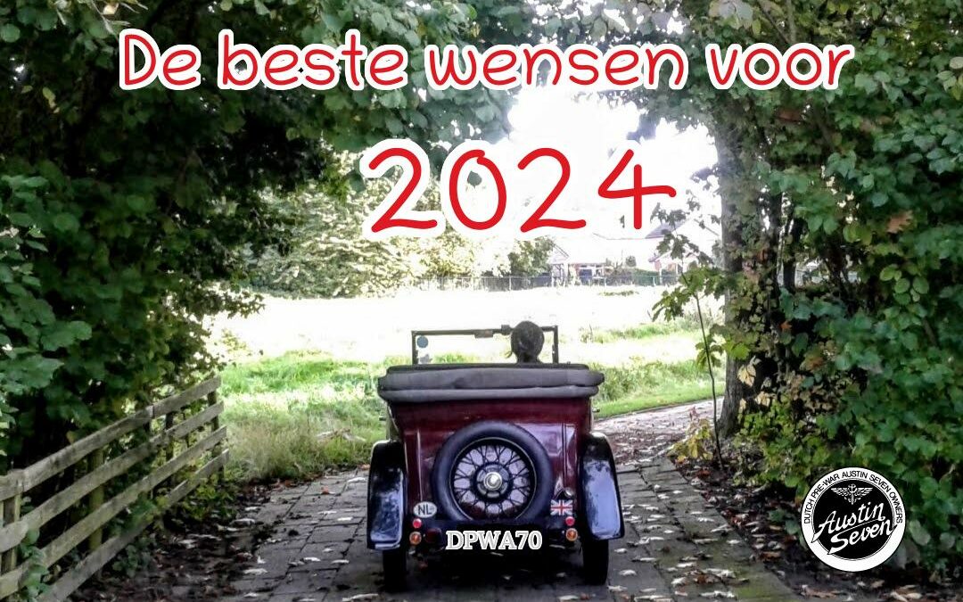 Prettige feestdagen en de beste wensen voor 2024!